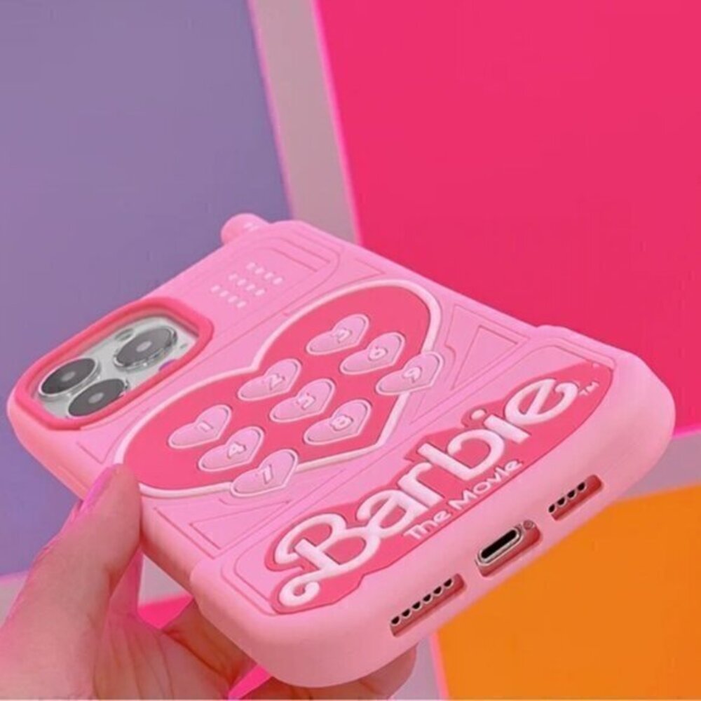 Barbie Movie Pro Cartoon Pink iPhone Case Iphone 15PRO 15PROMAX 14PRO 13PRO Pro